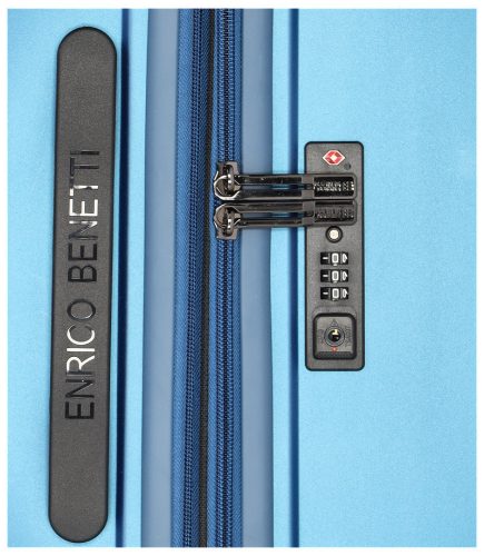 Richmond bővíthető bőrönd szett 39053-03 kék