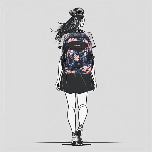 62038 Santa Cruz kék pink virág mintás