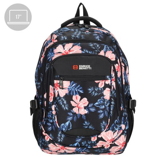 62038 Santa Cruz kék pink virág mintás