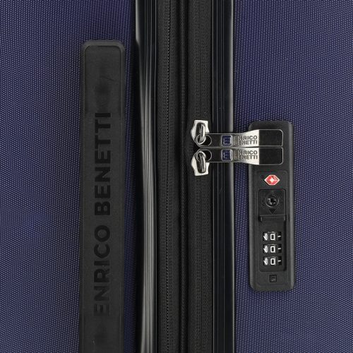 Rochester bővíthető bőrönd szett 39039-03 kék