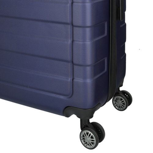 Rochester bővíthető bőrönd szett 39039-03 kék