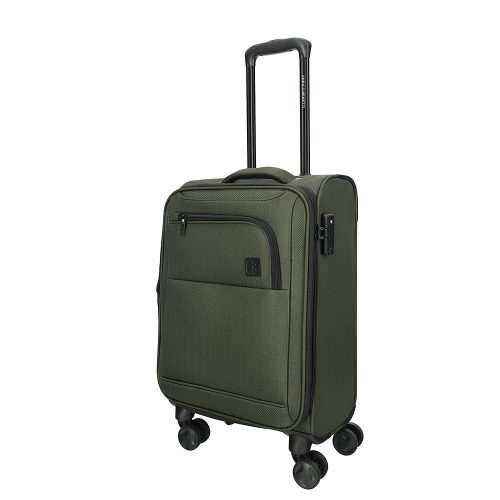 39048-55 zöld S méretű kabin bőrönd